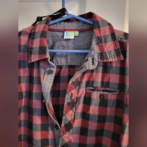 Red and Black Plaid Kids 10